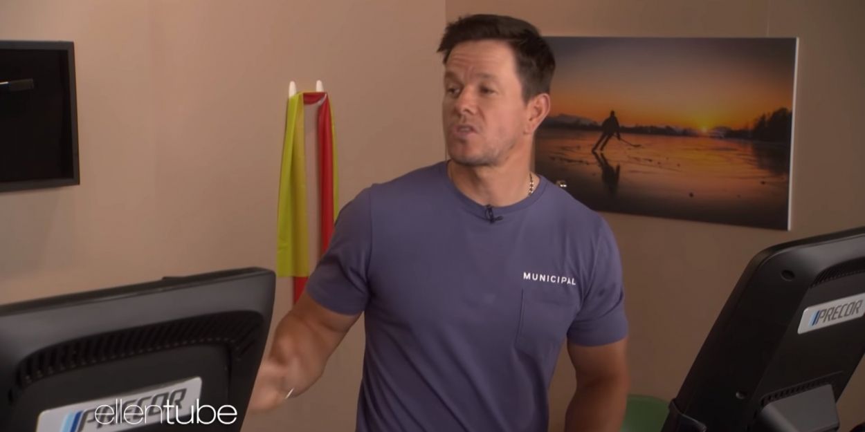 VIDEO: Mark Wahlberg Slow Walks with Average Andy on THE ELLEN SHOW Video