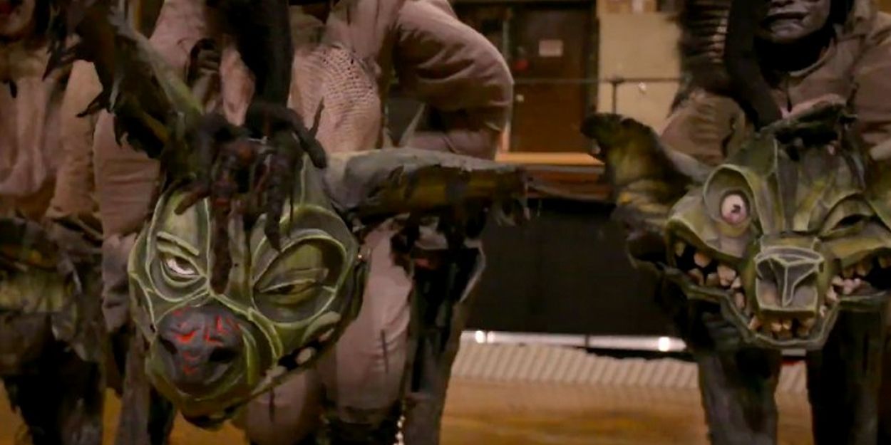 VIDEO: THE LION KING's Three Hyenas Celebrate 5000 Broadway Performances Video