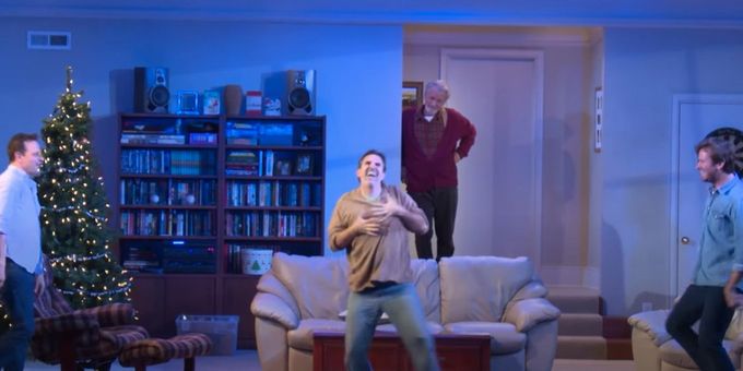 VIDEO: Watch a Clip From Second Stage's STRAIGHT WHITE MEN, Starring Josh Charles, Armie Hammer, Stephen Payne, and Paul Schneider