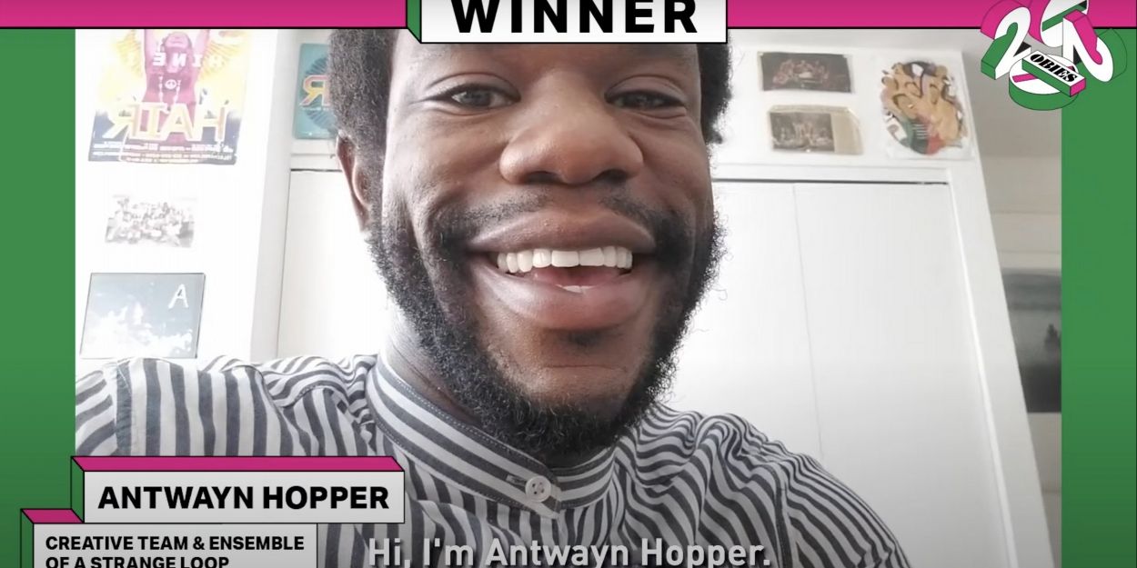 VIDEO: Watch Antwayn Hopper's Obie Award Acceptance Speech For the Creative Team of… Video