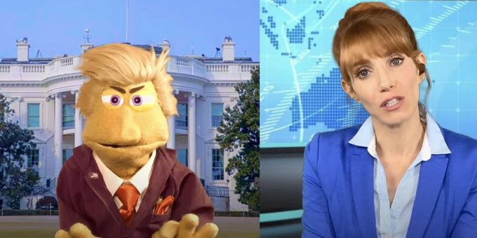 VIDEO: Gwen Hollander Releases Trump-Themed Parody of 'Defying Gravity' From WICKED