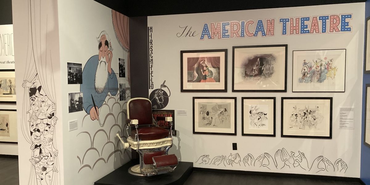 Al Hirschfeld Exhibition Extended Through End of April at The Museum of Broadway