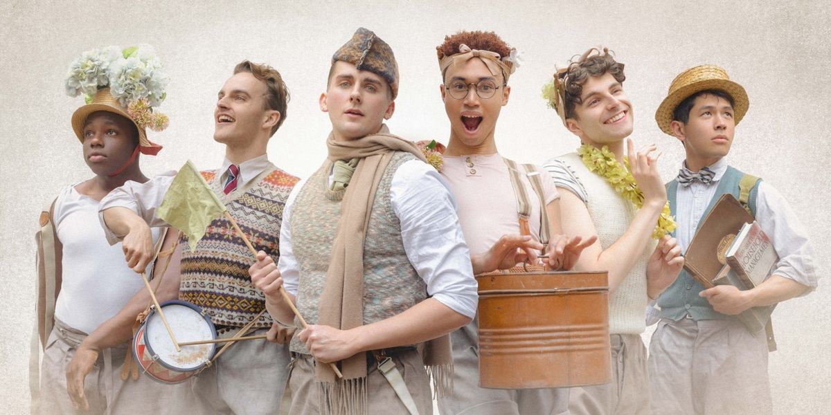 Cast Set for Sasha Regan's All-Male THE MIKADO at Wilton's Music Hall and on Tour