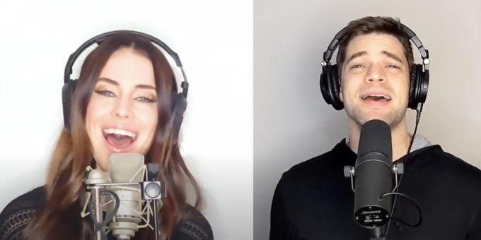 VIDEO: Jeremy Jordan and Jessica Lowndes Perform Their New Song, 'Alive'!