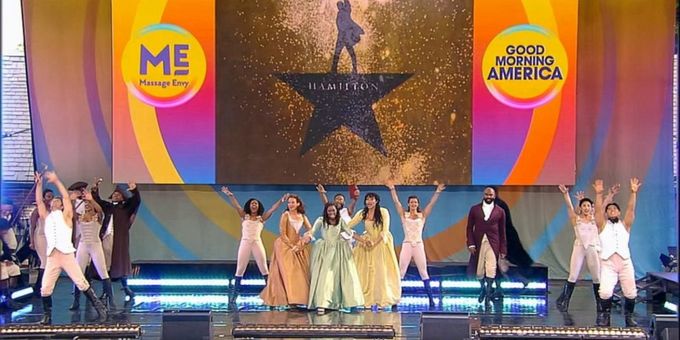 VIDEO: Watch the Cast of HAMILTON Perform 'The Schuyler Sisters' on GOOD MORNING AMERICA