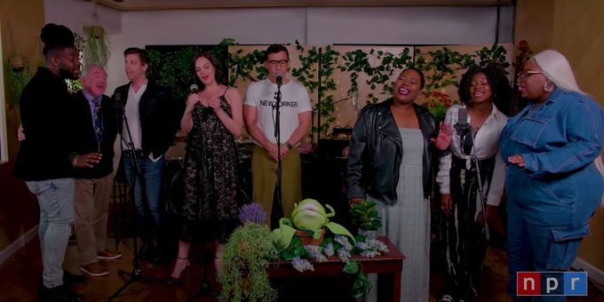 VIDEO: LITTLE SHOP OF HORRORS Cast Performs Tiny Desk (Home) Concert