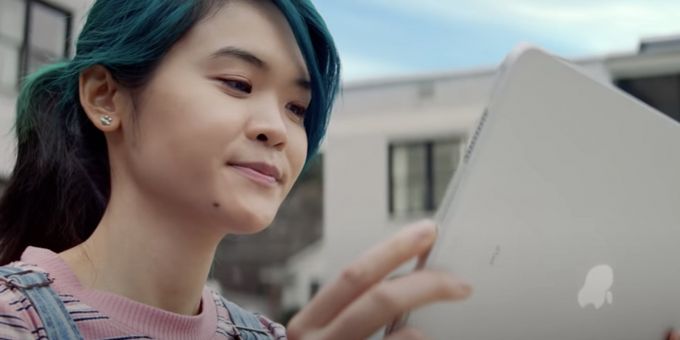 VIDEO: Apple Promotes New iPad Using 'Part Of Your World' From THE LITTLE MERMAID