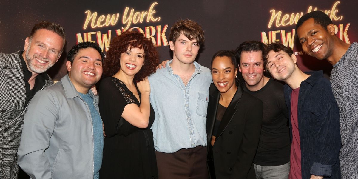 Meet the Cast of NEW YORK, NEW YORK; Beginning Previews on Broadway Tonight!