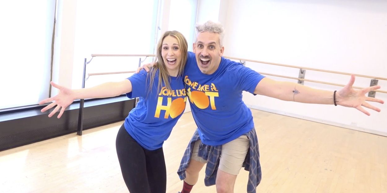 Video: Ben Heats It Up with Choreo from SOME LIKE IT HOT Video