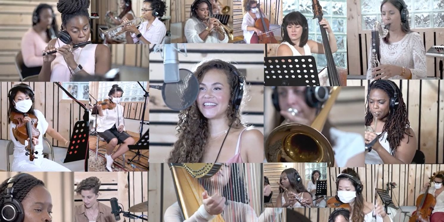 Watch: The Broadway Sinfonietta & Solea Pfeiffer Perform 'You're Gonna Hear From Me'  Image