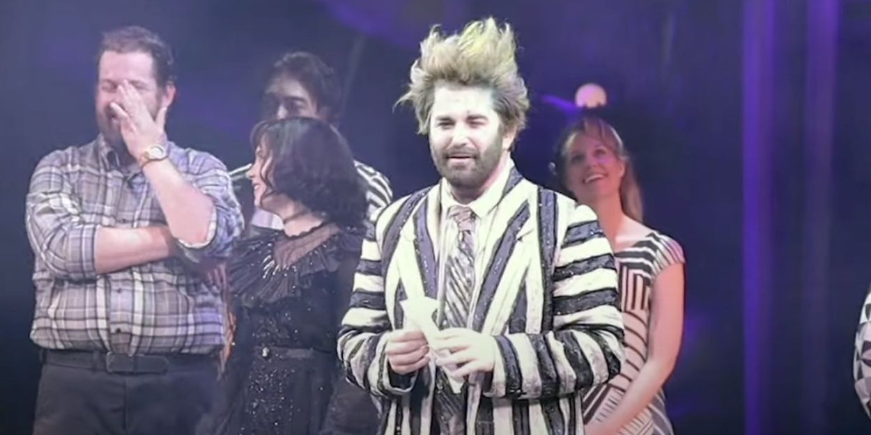 VIDEO: Alex Brightman Gives Curtain Call Speech at the 500th Performance of… Video