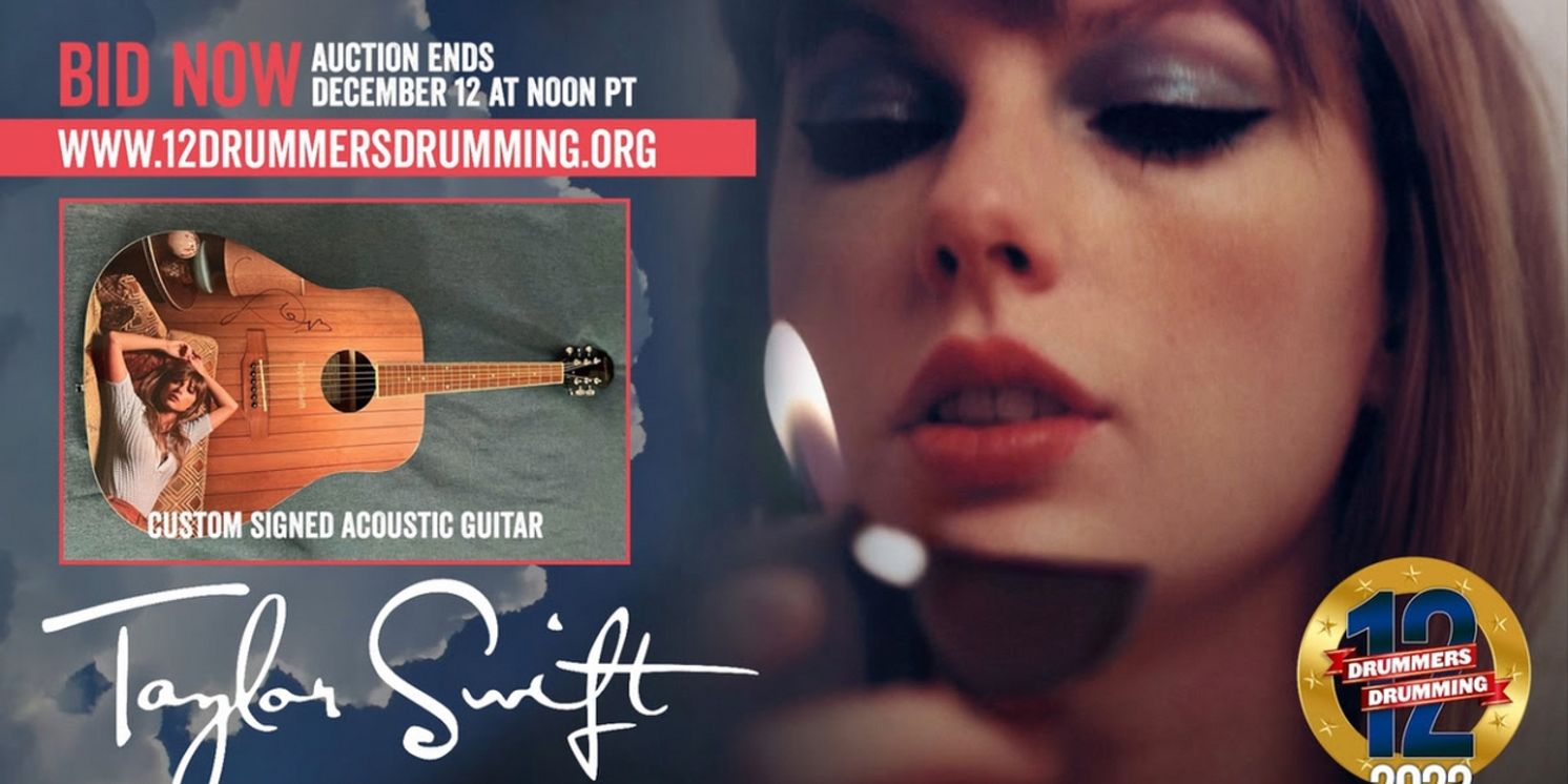 Taylor Swift-Signed Guitar Added to Auction for Veterans and First Responders  Image