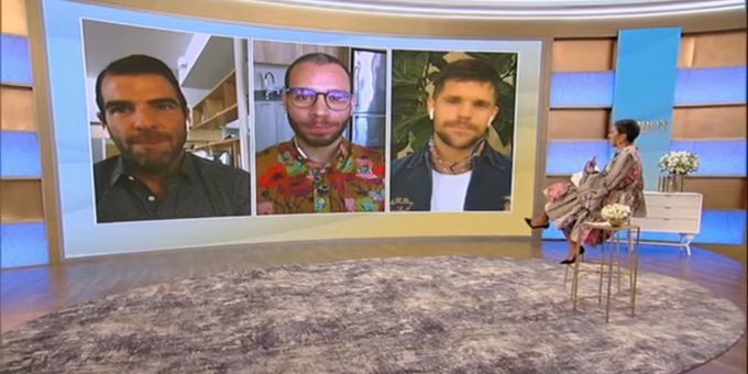 VIDEO: Zachary Quinto, Robin de Jesús & Charlie Carver Talk THE BOYS IN THE BAND on TAMRON HALL