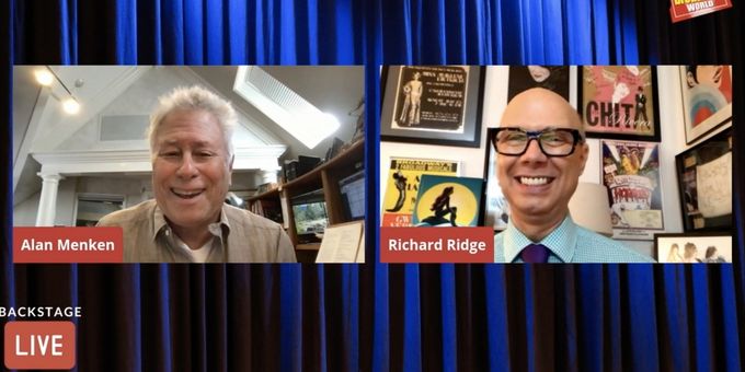 VIDEO: Alan Menken Visits Backstage LIVE with Richard Ridge- Watch Now!