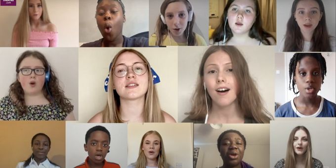 VIDEO: Young West End Stars Perform 'Give Me Strength'