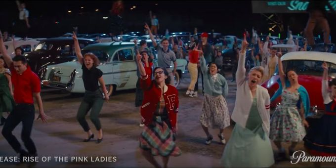 Video: Watch 'Grease Is the Word' From the GREASE: RISE OF THE PINK LADIES Prequel Series