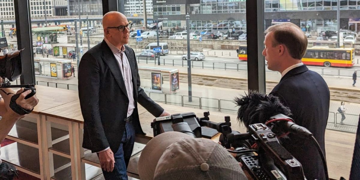 THE CIRCLE Season Premiere Focuses on Biden and the One-Year Anniversary of War in Ukraine