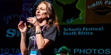 Kseniya Filinova-Bruton of THE SHAKESPEARE SCHOOLS FESTIVAL SOUTH AFRICA at The Fugar