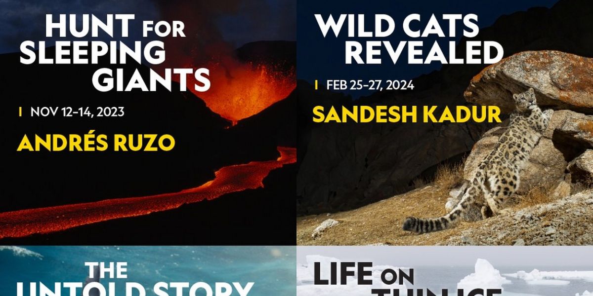 Roy Thomson Hall Presents NATIONAL GEOGRAPHIC LIVE, 2023-2024 SEASON