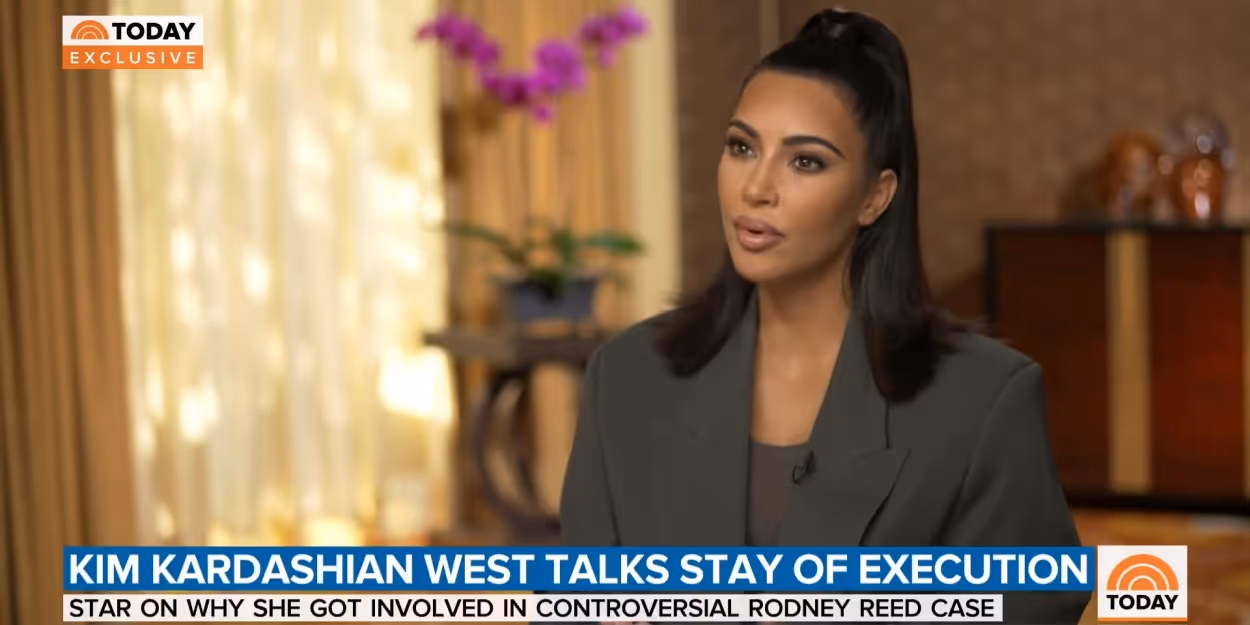 VIDEO: Watch Kim Kardashian West Talk About Rodney Reed on TODAY SHOW Video