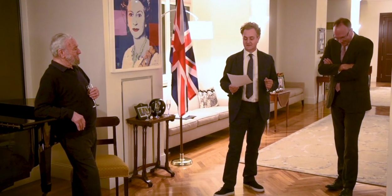 VIDEO: Stephen Sondheim Learns He Is Compared to Mozart and Shakespeare in RADA… Video