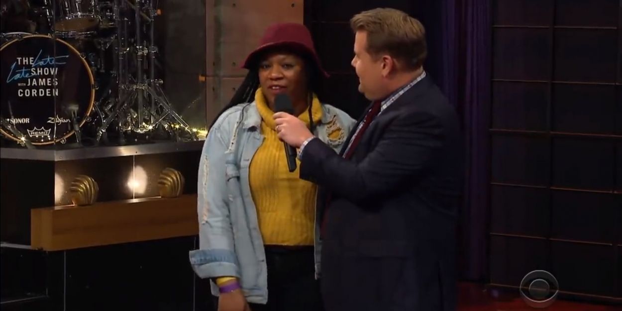 VIDEO: James Corden Plays a Game With His Audience! Video