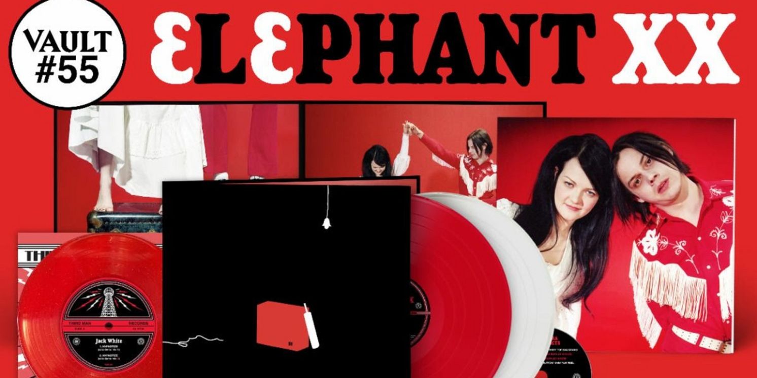 Third Man Records Announces Vault Pkg. #55 - The White Stripes - 'Elephant XX'  Image