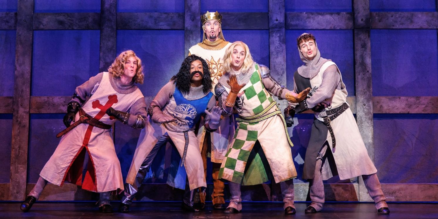 Review: SPAMALOT Looks on the Bright Side of Life at City Springs Theatre  Image