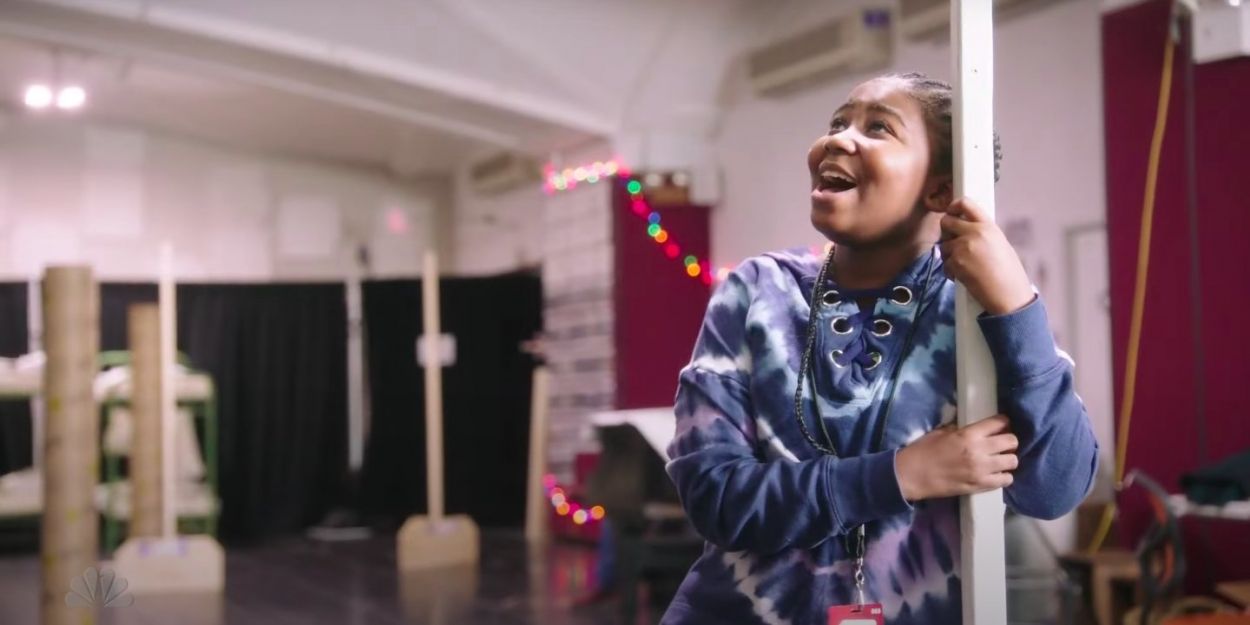 VIDEO: Celina Smith Rehearses 'Tomorrow' in New ANNIE LIVE! Video Video