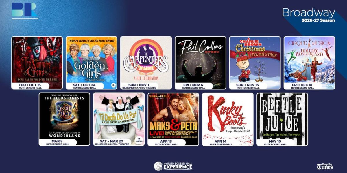 Spotlight: Broadway Magic Returns to Ruth Eckerd Hall in Tampa