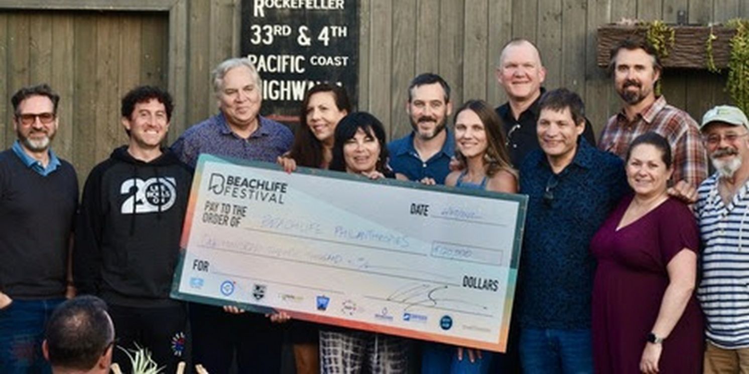 BeachLife Festival Raised Over $120,000 For Its Local And National Nonprofit Partners  Image