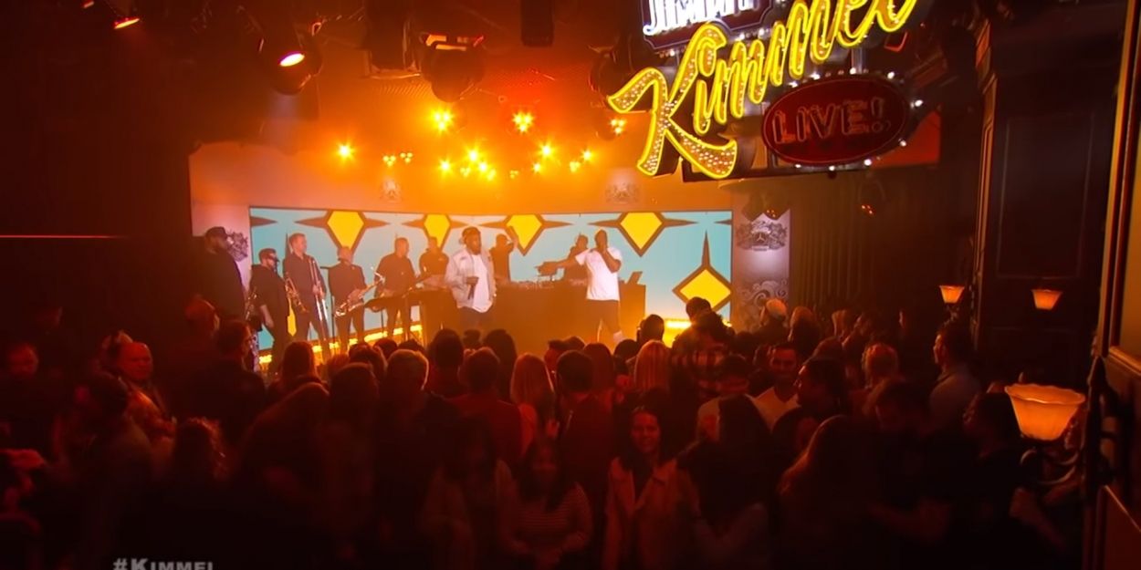 VIDEO: Watch DJ Shadow and De La Soul Perform 'Rocket Fuel' on JIMMY KIMMEL LIVE! Video
