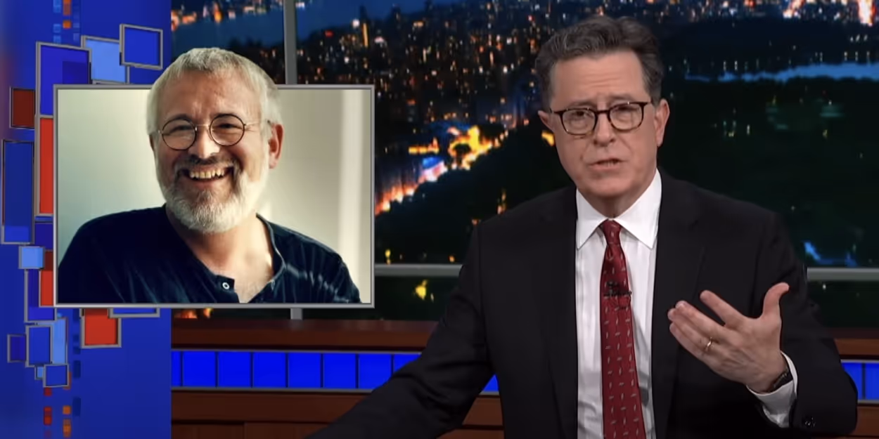 VIDEO: Stephen Colbert Pays Tribute to Frank Galati on THE LATE SHOW Video