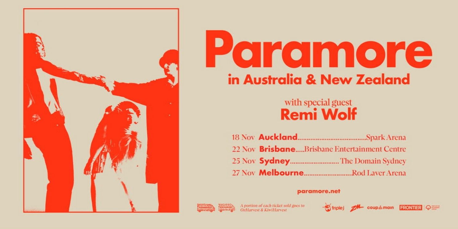 Paramore Set Australia & New Zealand Dates For November 2023  Image
