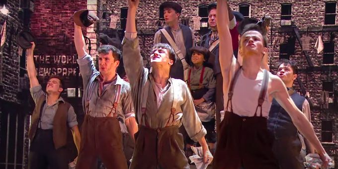 VIDEO: Watch London's NEWSIES Cast Perform 'Seize the Day' on THE ROYAL VARIETY PERFORMANCE