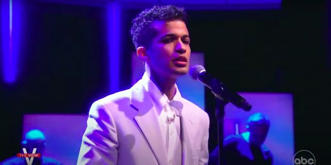 VIDEO: Watch Jordan Fisher Perform 'Waving Through A Window' on THE VIEW