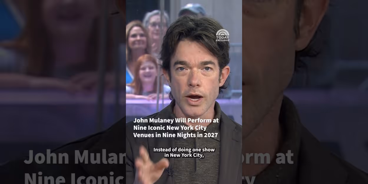 John Mulaney Reveals Nine-Night NYC Comedy Tour Ending at Madison Square Garden Video