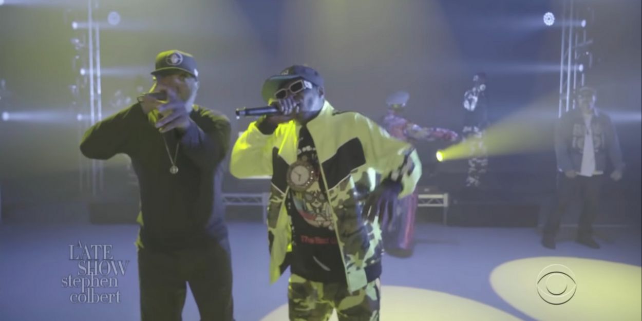 VIDEO: Public Enemy Performs 'Grid' on THE LATE SHOW Video