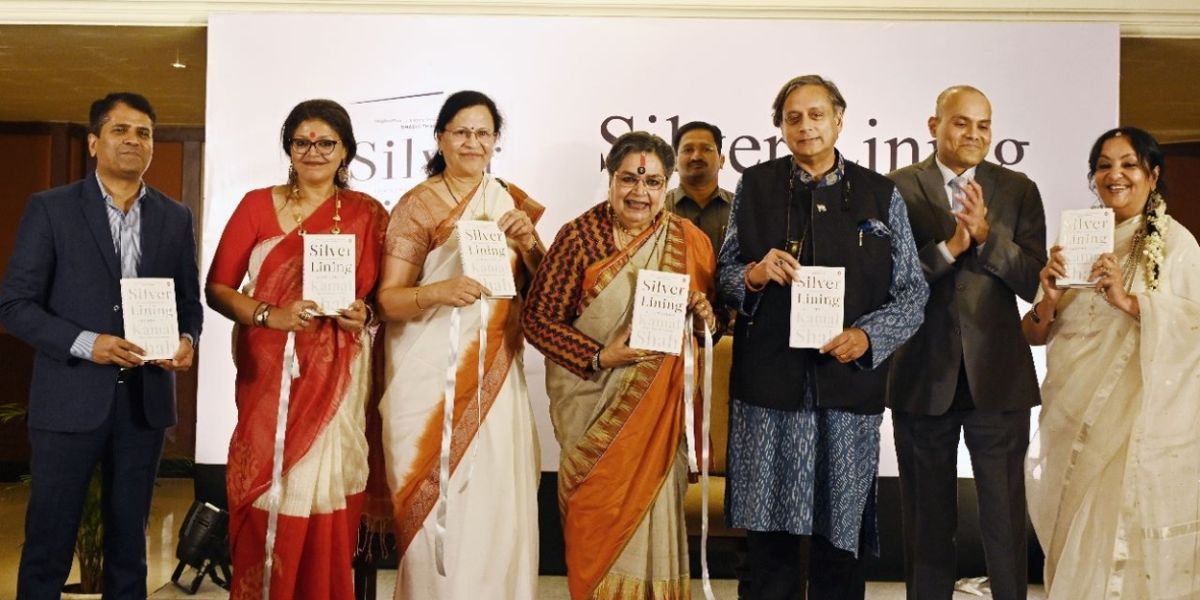 Dr. Shashi Tharoor Launches Kamal Shah's New Book SILVER LINING