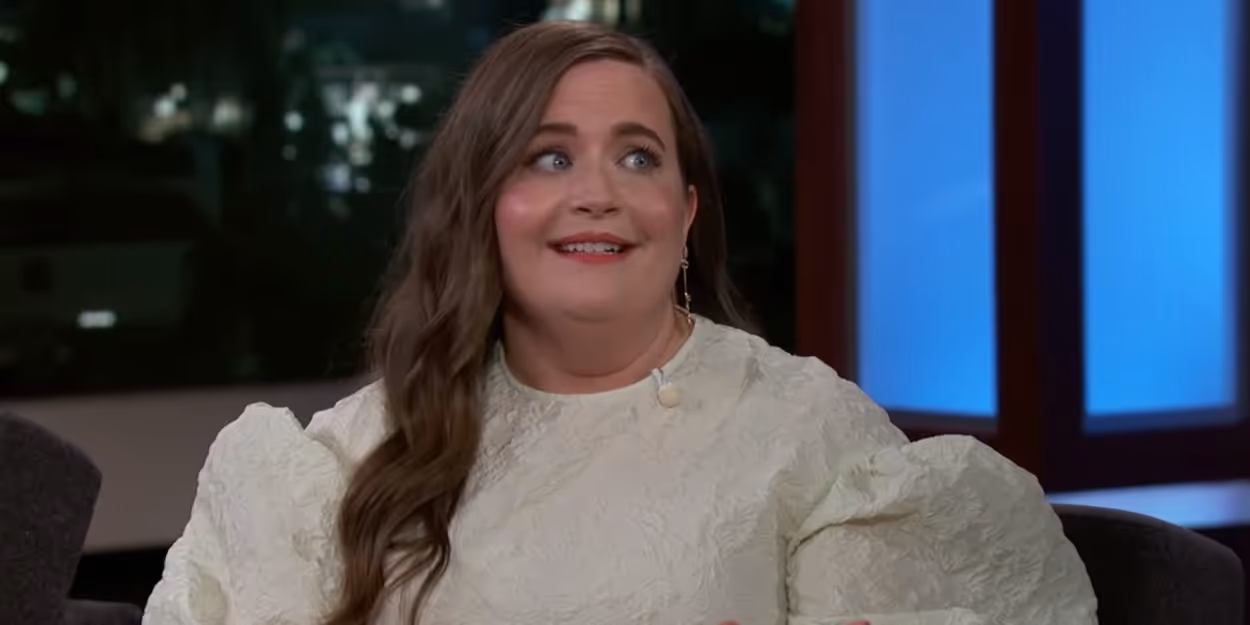 VIDEO: Aidy Bryant Talks SATURDAY NIGHT LIVE on JIMMY KIMMEL LIVE Video