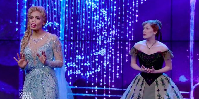 VIDEO: See FROZEN's McKenzie Kurtz and Ciara Renee Perform the Television Debut of 'I Can't Lose You'