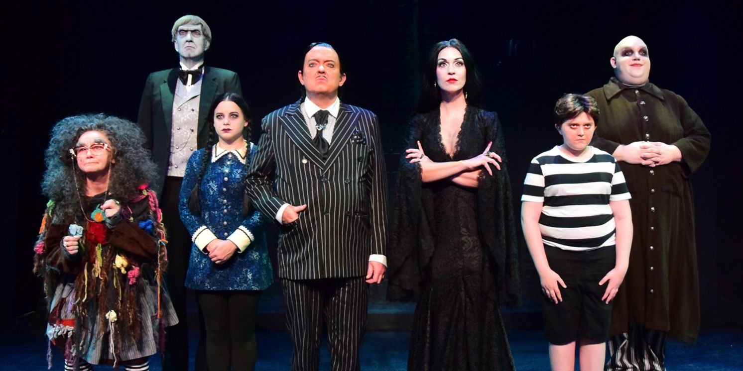 Review: They're All Together Ooky and Applause-Worthy: THE ADDAMS FAMILY at Beef & Boards  Image