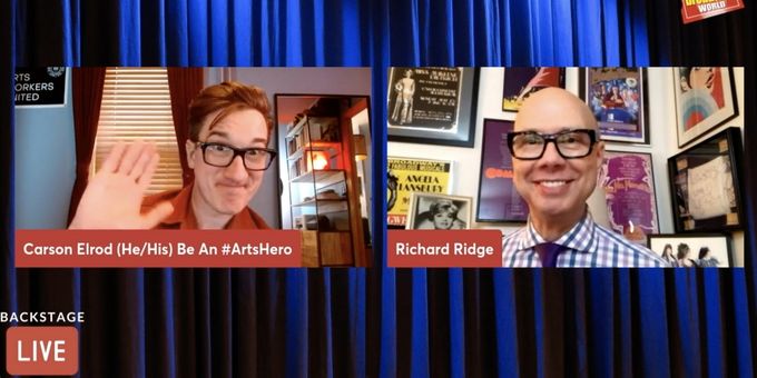 VIDEO: Find Out How YOU Can Be an #ArtsHero on Backstage with Richard Ridge