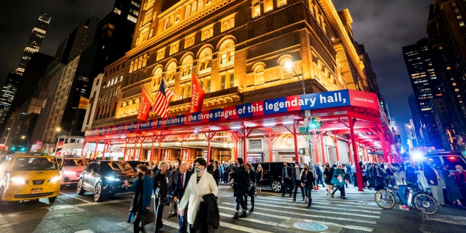 Carnegie Hall and WQXR to Present 12th Season of 'Carnegie Hall Live' Featuring The São Paulo Symphony Orchestra & More  Image