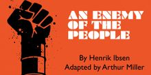 Clark Nicholson of AN ENEMY OF THE PEOPLE at Gamut Theatre Group