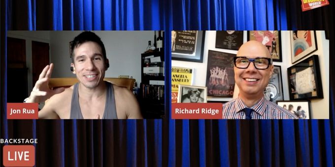 VIDEO: Jon Rua Visits Backstage with Richard Ridge- Watch Now!