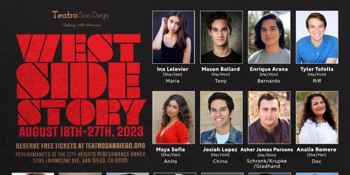Teatro San Diego Releases Casting For WEST SIDE STORY