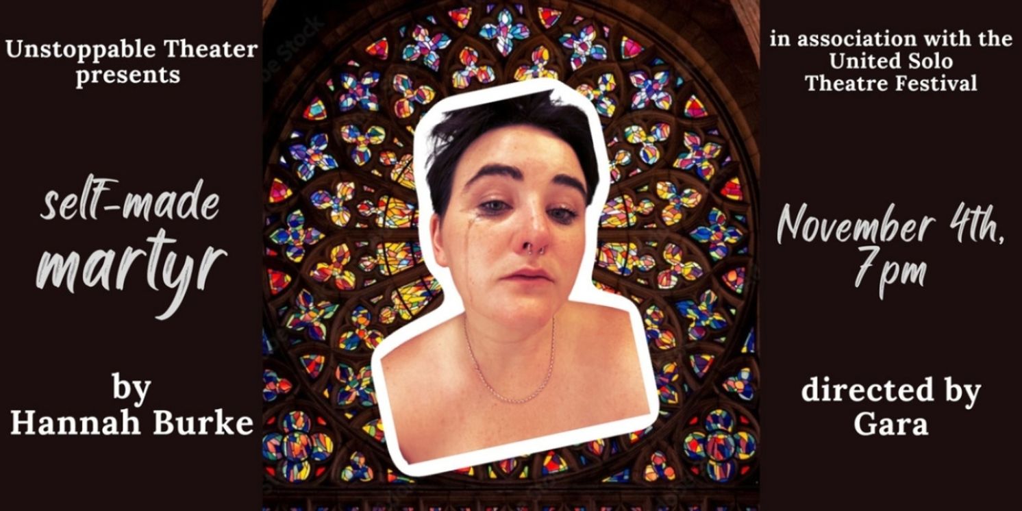 Gara to Direct World Premiere of SELF-MADE MARTYR at the United Solo Theatre Festival  Image