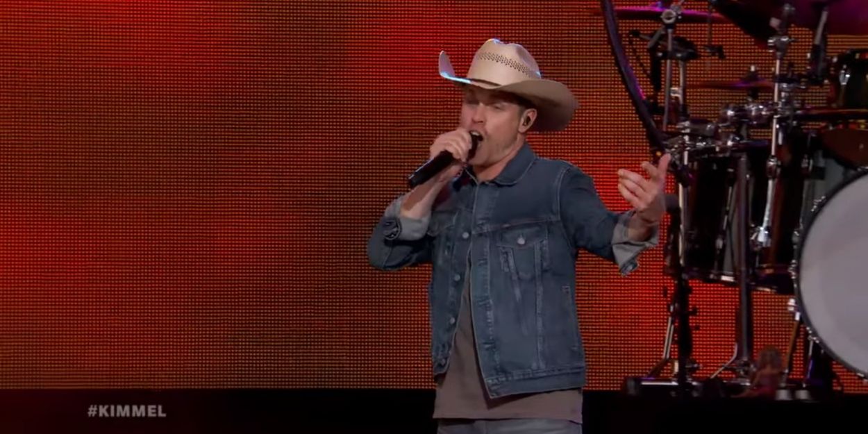 VIDEO: Watch Dustin Lynch Perform 'Ridin' Roads' on JIMMY KIMMEL LIVE! Video