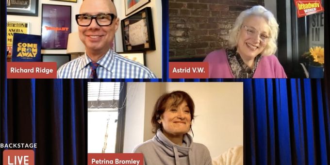 VIDEO: Petrina Bromley & Astrid Van Wieren Celebrate 5 Years of COME FROM AWAY on Backstage with Richard Ridge!